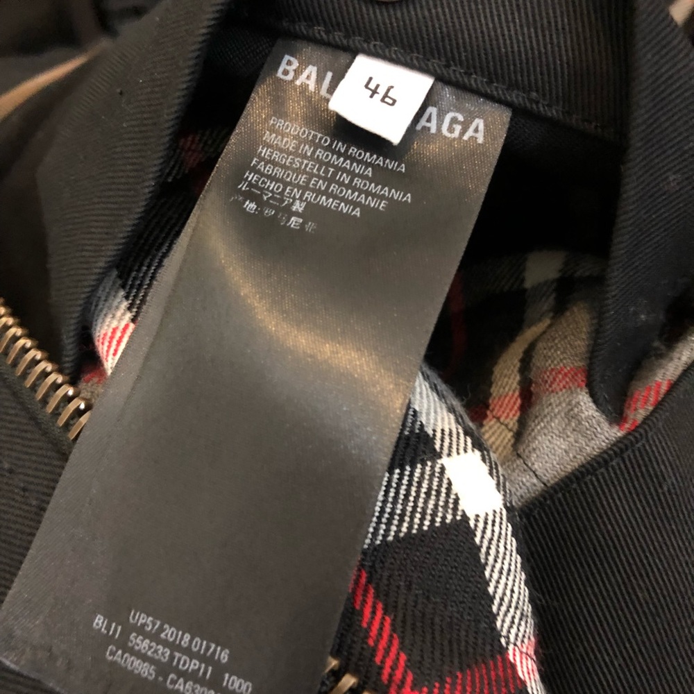 Balenciaga Mens 2-in-1 Jacket And Sweater Size 46 - Picture 6 of 8